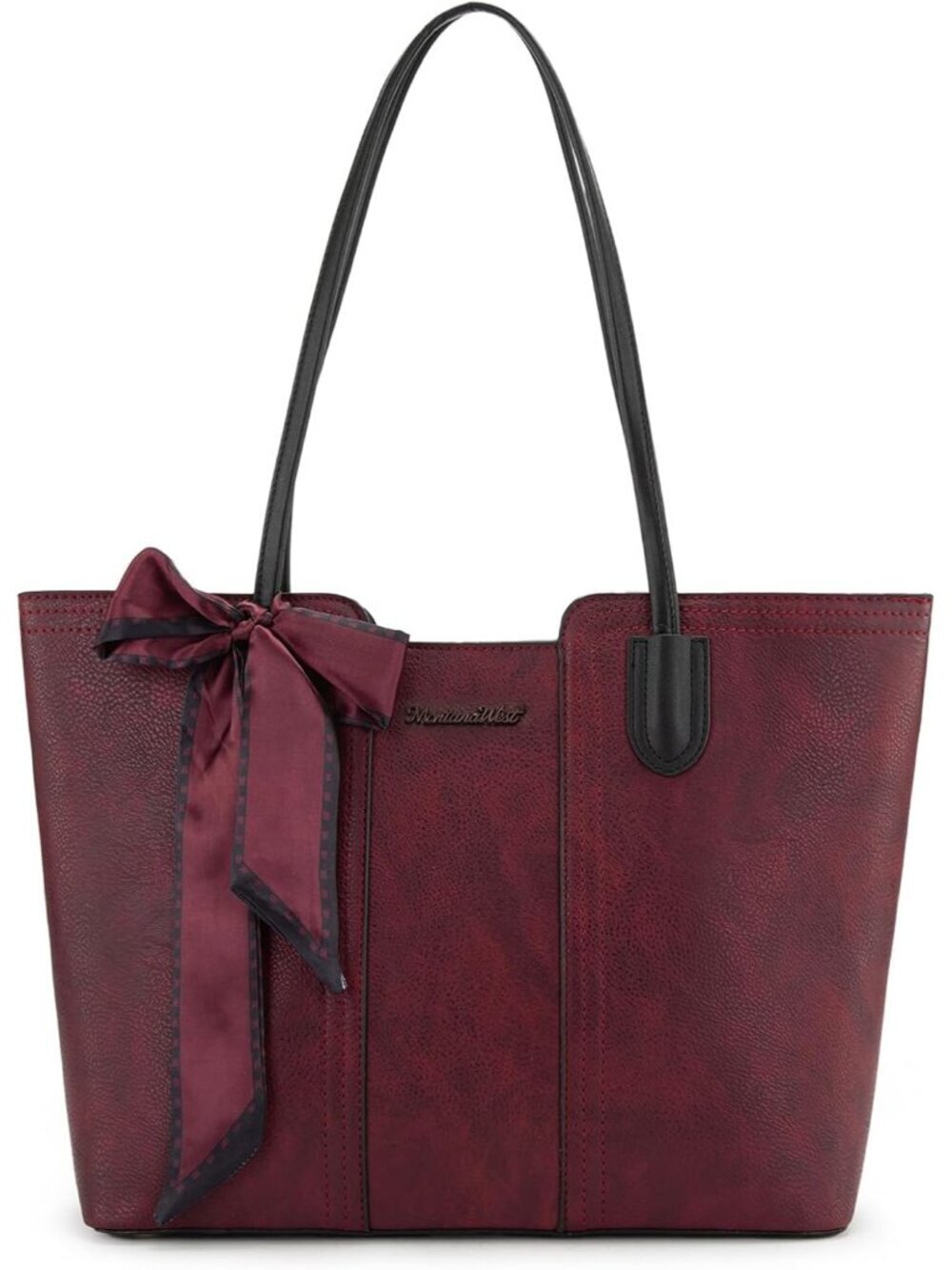 Women  Dahila Red  Medium Tote Bags Top Handle Satchel Purses